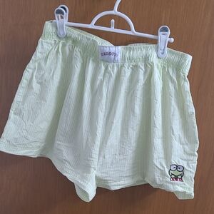 Sanrio Keroppi Striped Pyjama/Lounge Shorts